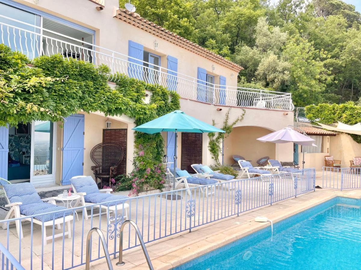 Les Volets Bleus Hotel Speracedes Ngoại thất bức ảnh